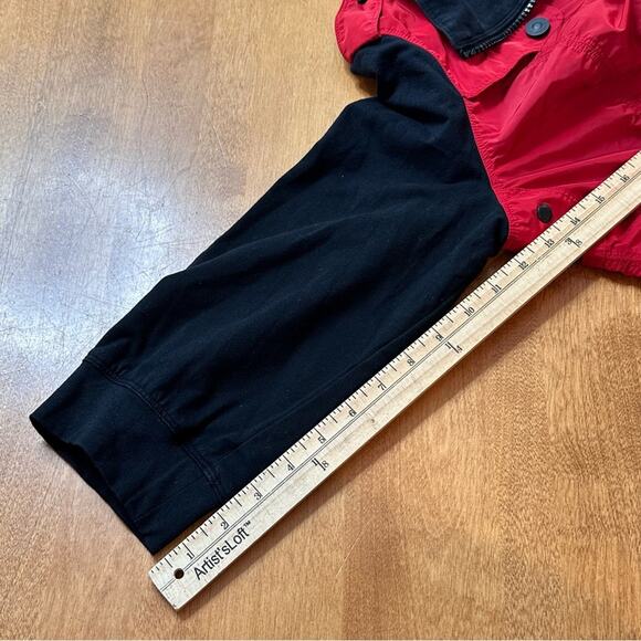 Zenergy By Chico’s Women’s Sz 1 US 8 M 3/4 Sleeve Full Zip Jacket Pockets Casual - Picture 9 of 11